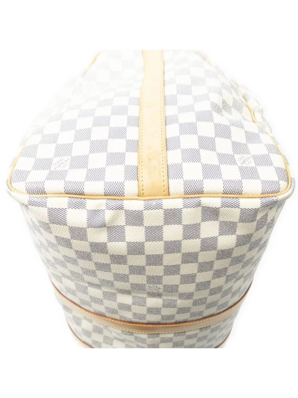 Louis Vuitton Keepall Bandouliere Ivory Damier Azur